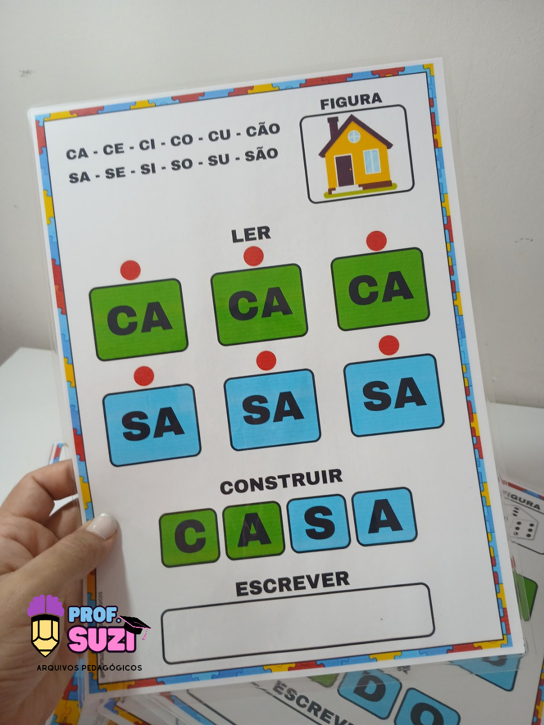 PRANCHAS DE LEITURA – ALFABETIZAÇÃO INCLUSIVA - Imagem 9