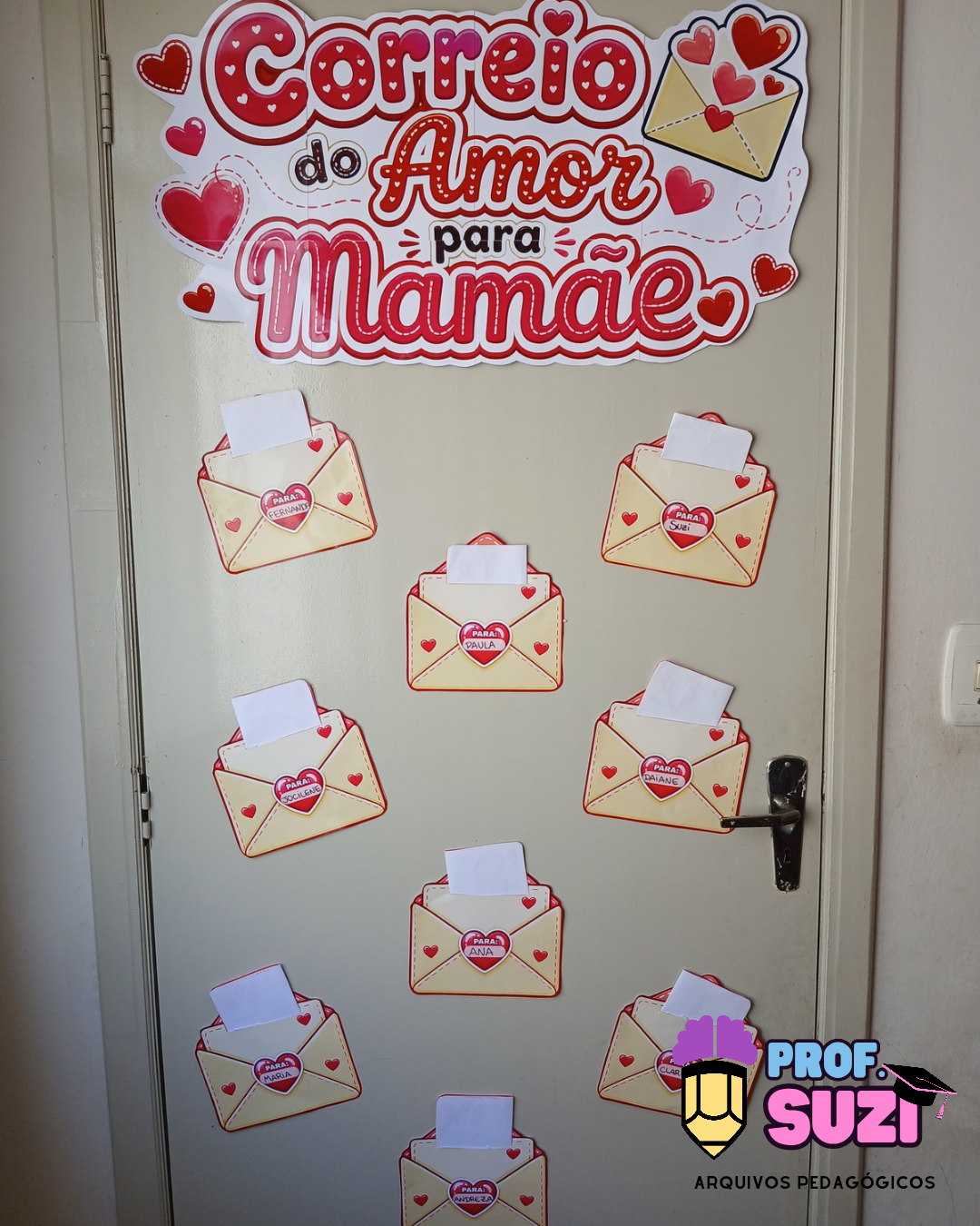 💌 Correio do Amor para Mamãe – Painel Interativo