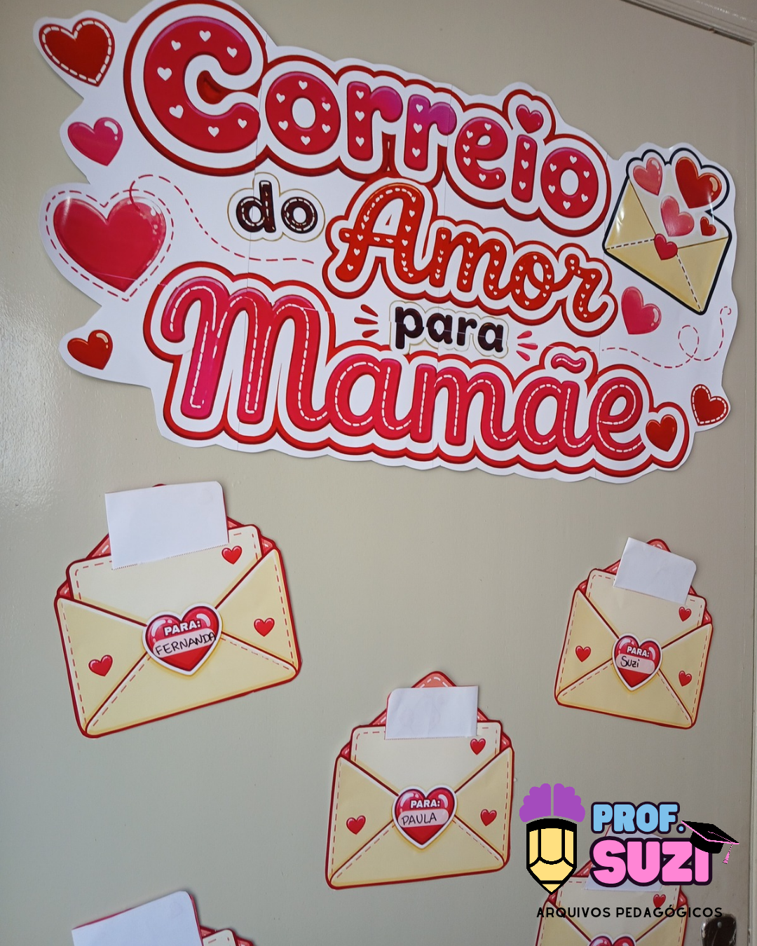 💌 Correio do Amor para Mamãe – Painel Interativo - Imagem 2