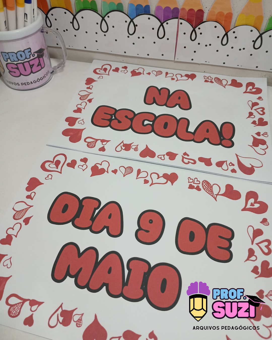 💐 PLAQUINHAS PARA VÍDEO – DIA DAS MÃES 💐 - Imagem 5