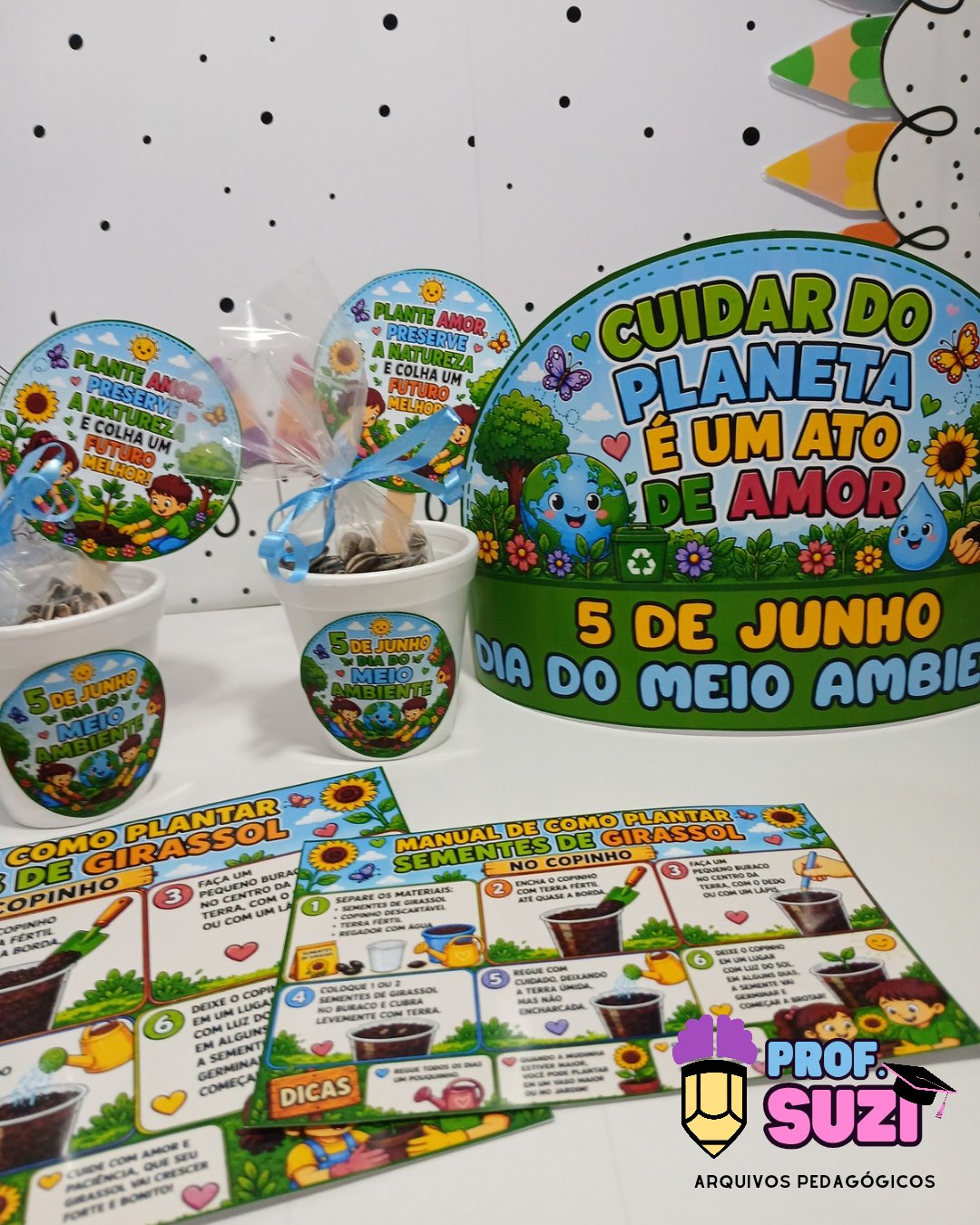 🌱♻️ MINI KIT DIA DO MEIO AMBIENTE ♻️🌱 - Imagem 2