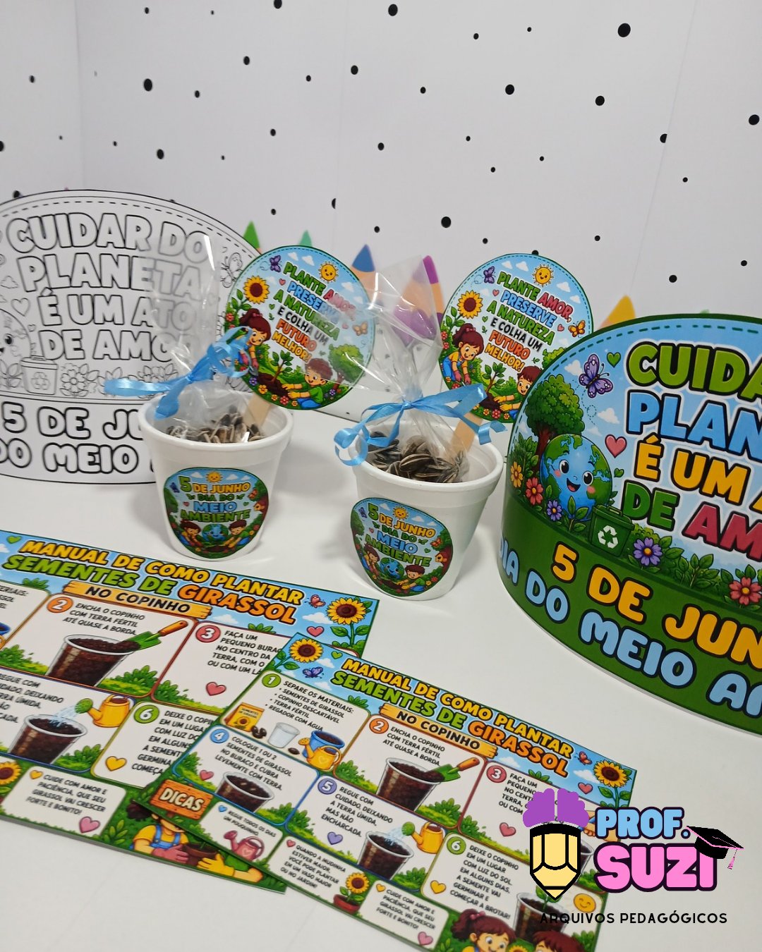 🌱♻️ MINI KIT DIA DO MEIO AMBIENTE ♻️🌱 - Imagem 5