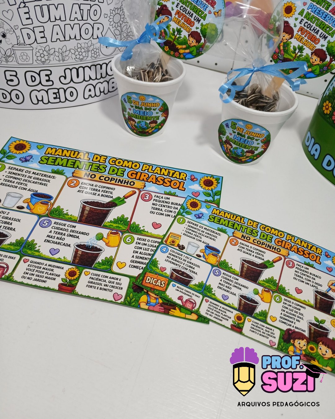 🌱♻️ MINI KIT DIA DO MEIO AMBIENTE ♻️🌱 - Imagem 9