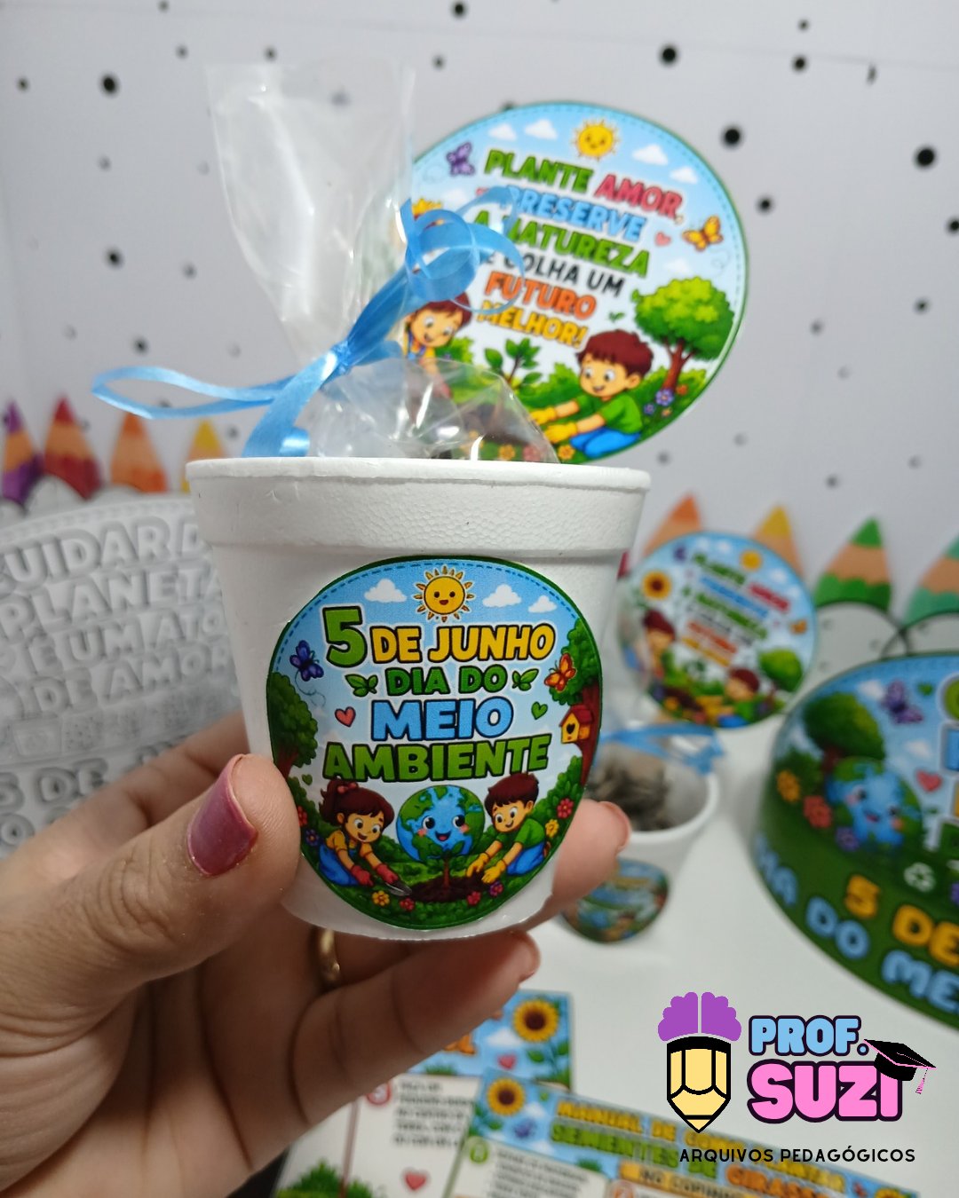 🌱♻️ MINI KIT DIA DO MEIO AMBIENTE ♻️🌱 - Imagem 4