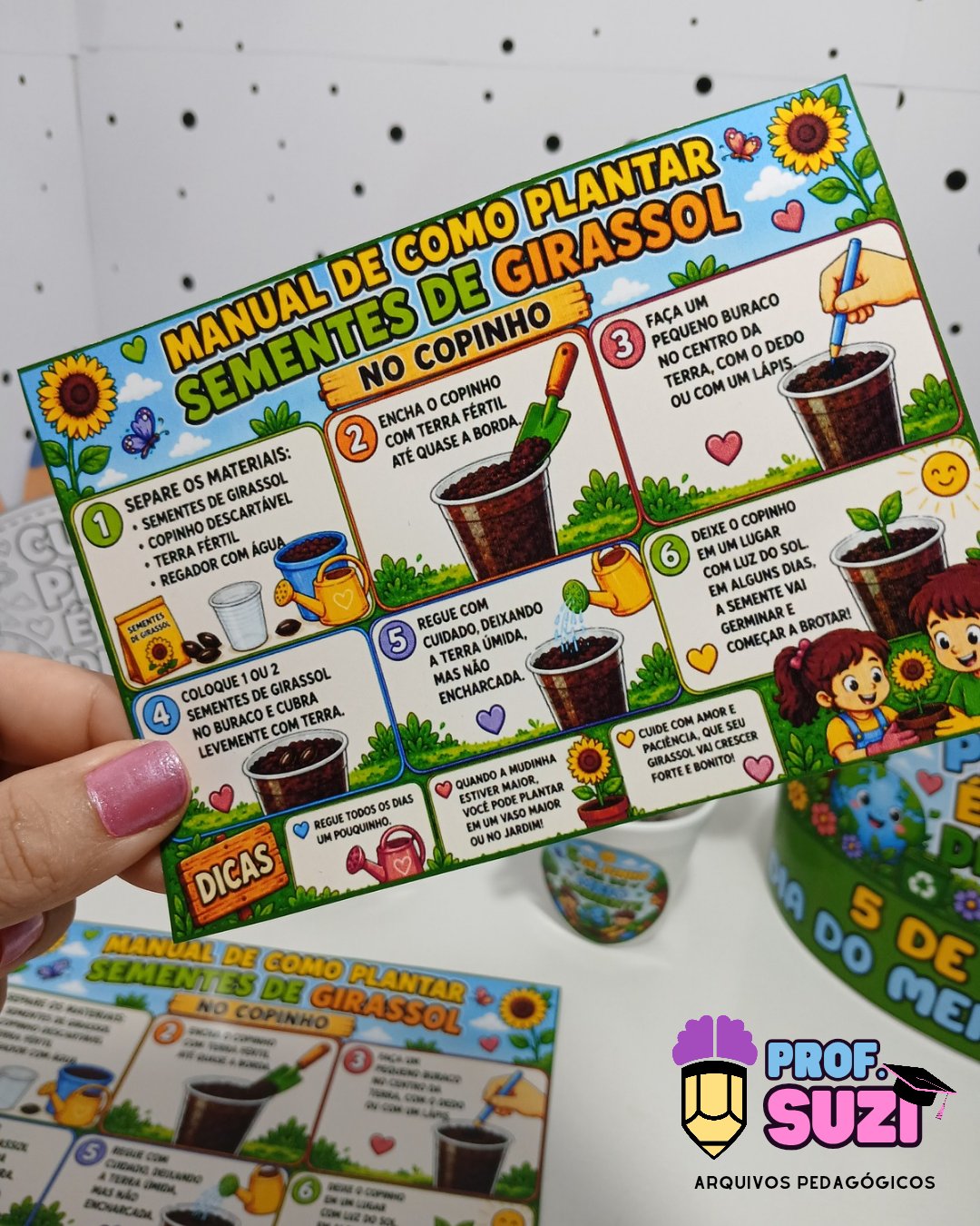 🌱♻️ MINI KIT DIA DO MEIO AMBIENTE ♻️🌱 - Imagem 10