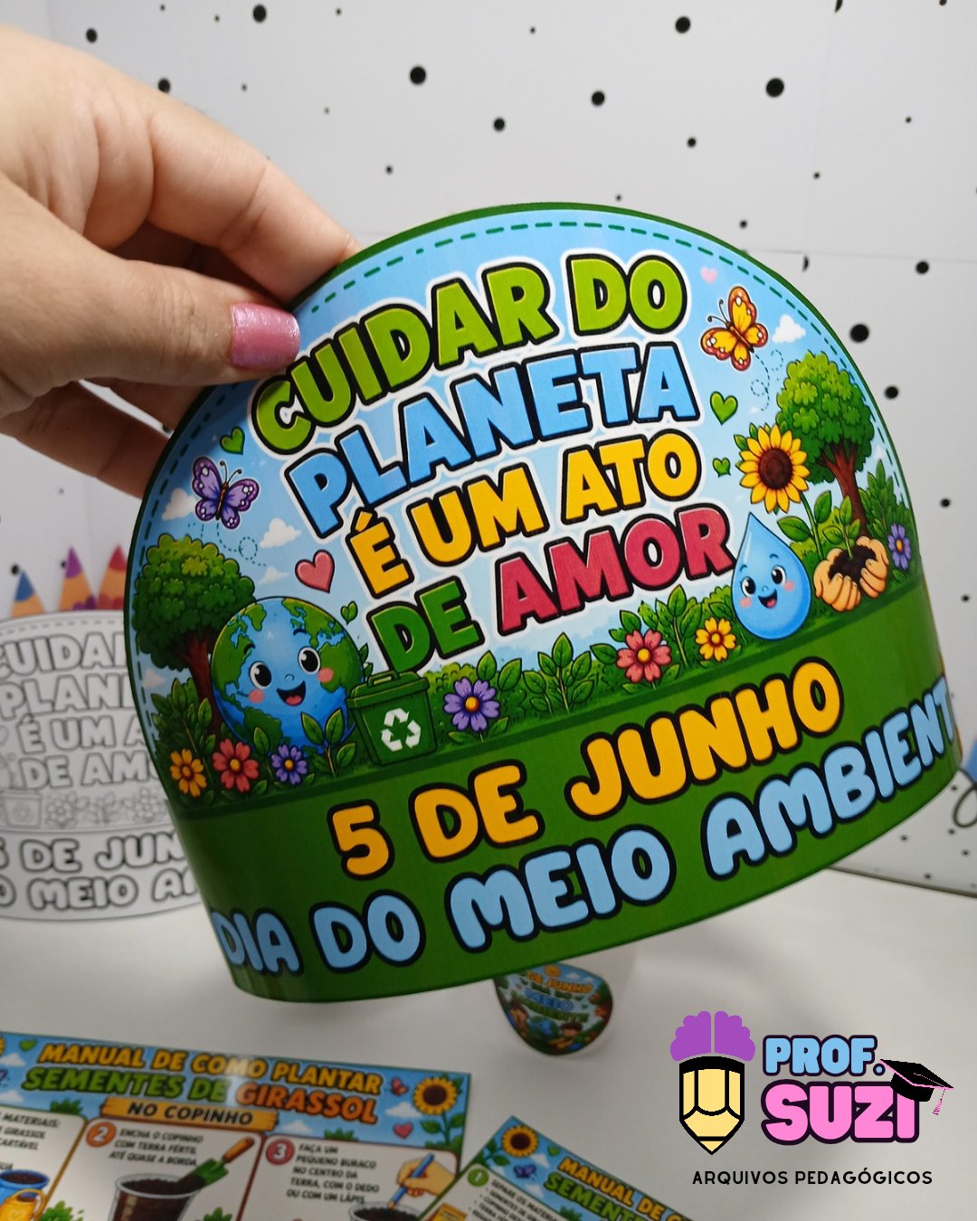 🌱♻️ MINI KIT DIA DO MEIO AMBIENTE ♻️🌱 - Imagem 6