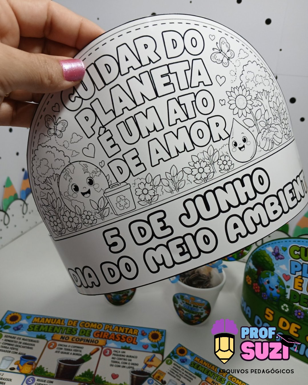 🌱♻️ MINI KIT DIA DO MEIO AMBIENTE ♻️🌱 - Imagem 7