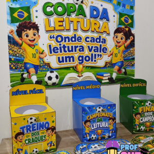 ⚽📚 COPA DA LEITURA
“Onde cada leitura vale um gol!”