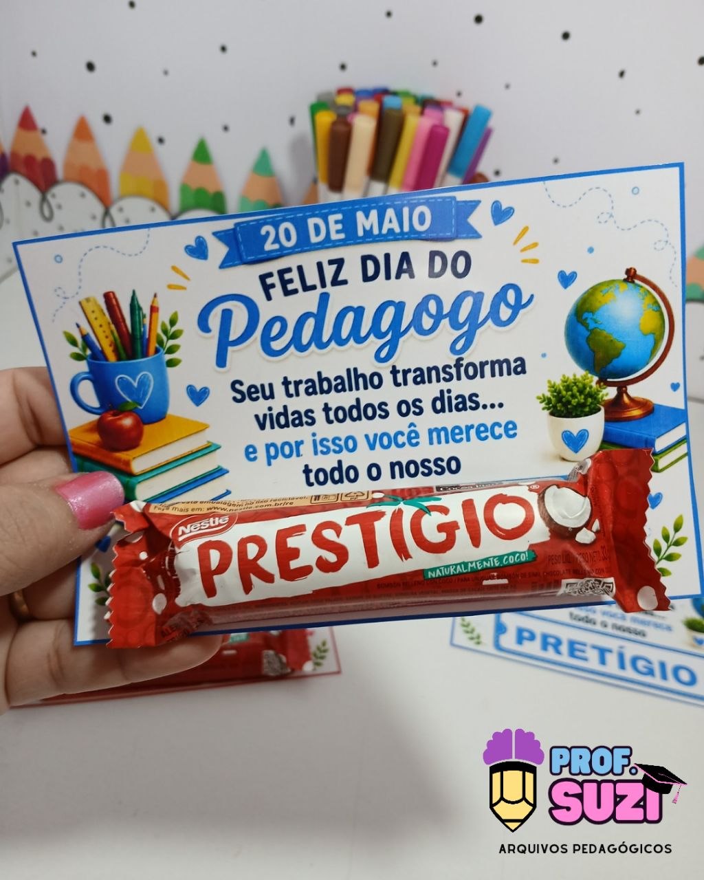 CARTÃO DIA DO PEDAGOGO - Imagem 4