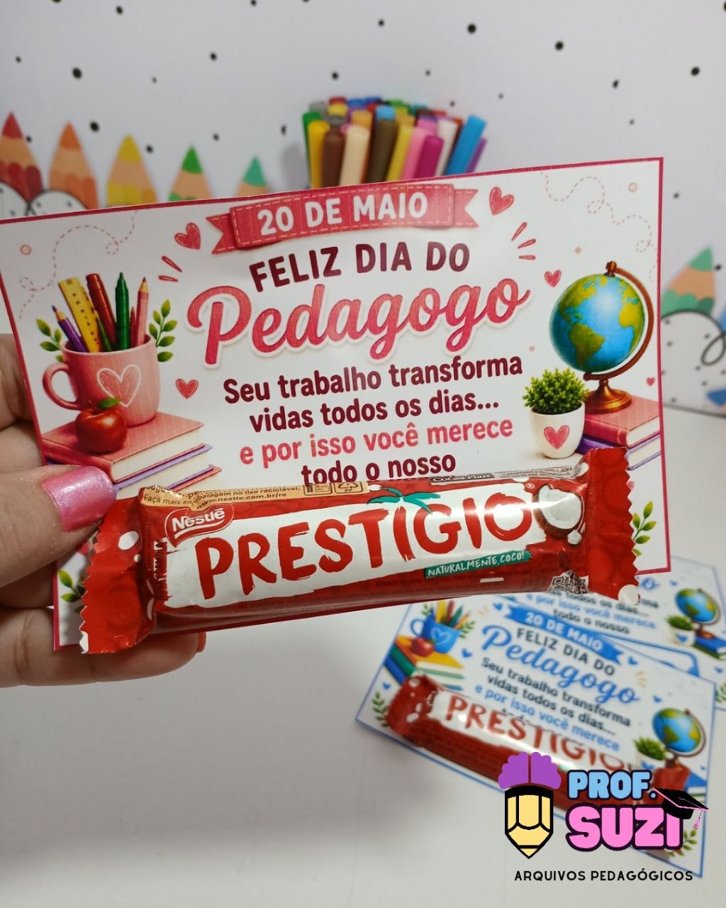 CARTÃO DIA DO PEDAGOGO - Imagem 5