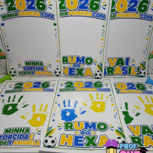 🇧🇷✨Atividade Minha Primeira Copa 2026! ✨🇧🇷