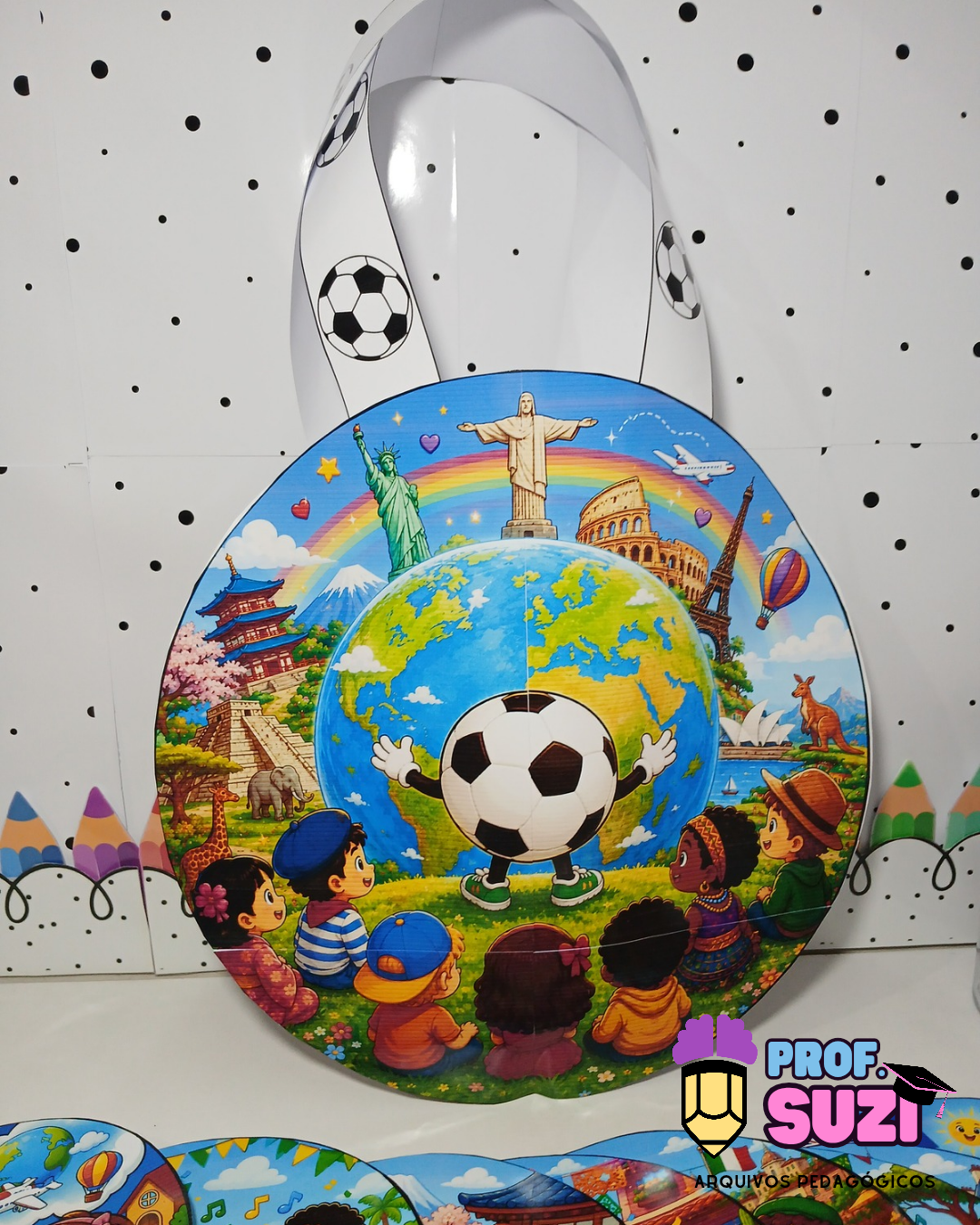 Sacola Literária – A Bola que Queria Conhecer o Mundo ⚽🌍 - Imagem 3