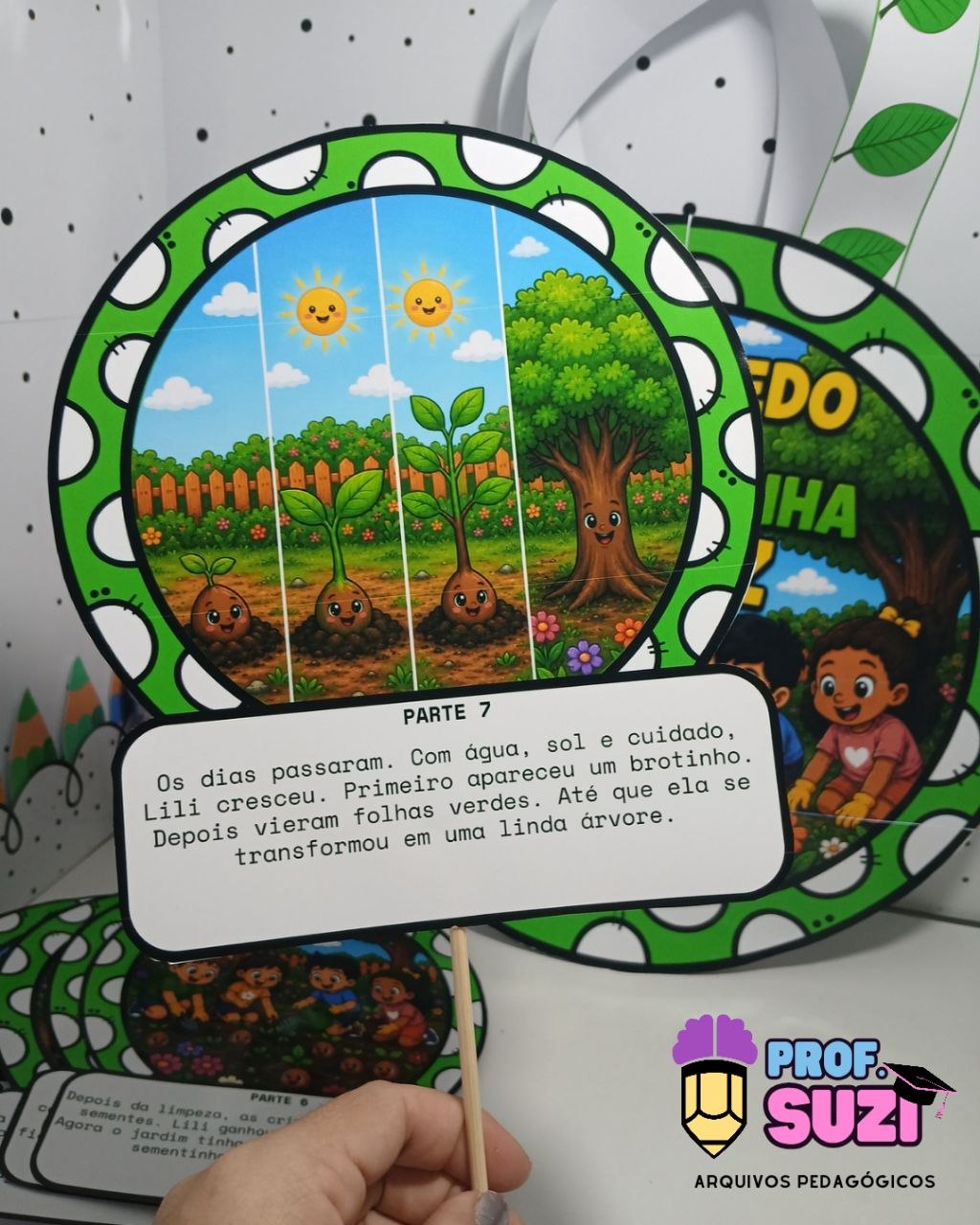 🌱👜 SACOLA LITERÁRIA – O SEGREDO DA SEMENTINHA FELIZ 👜🌱 - Imagem 8