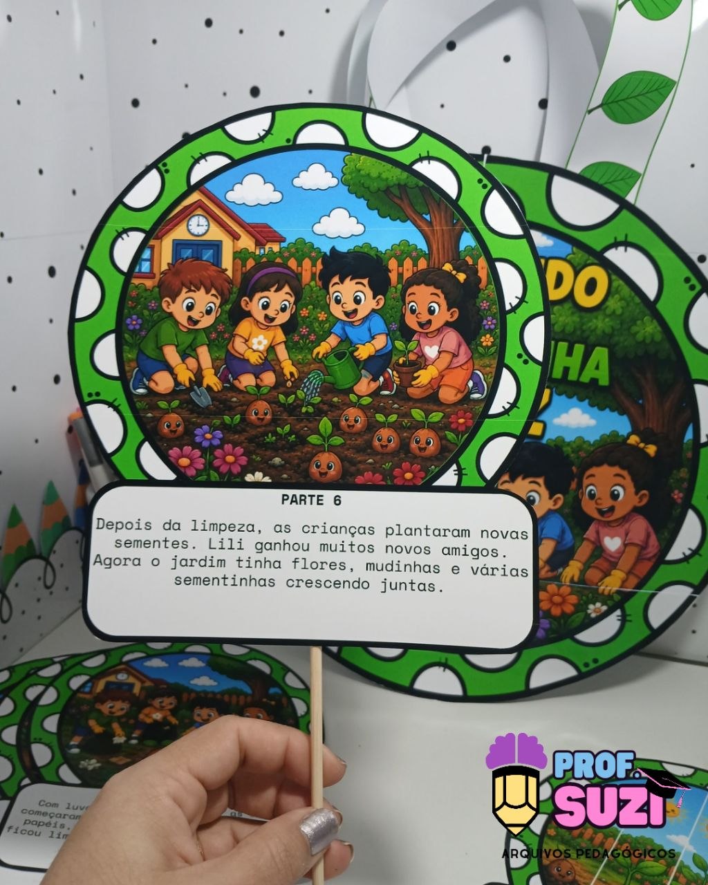 🌱👜 SACOLA LITERÁRIA – O SEGREDO DA SEMENTINHA FELIZ 👜🌱 - Imagem 4