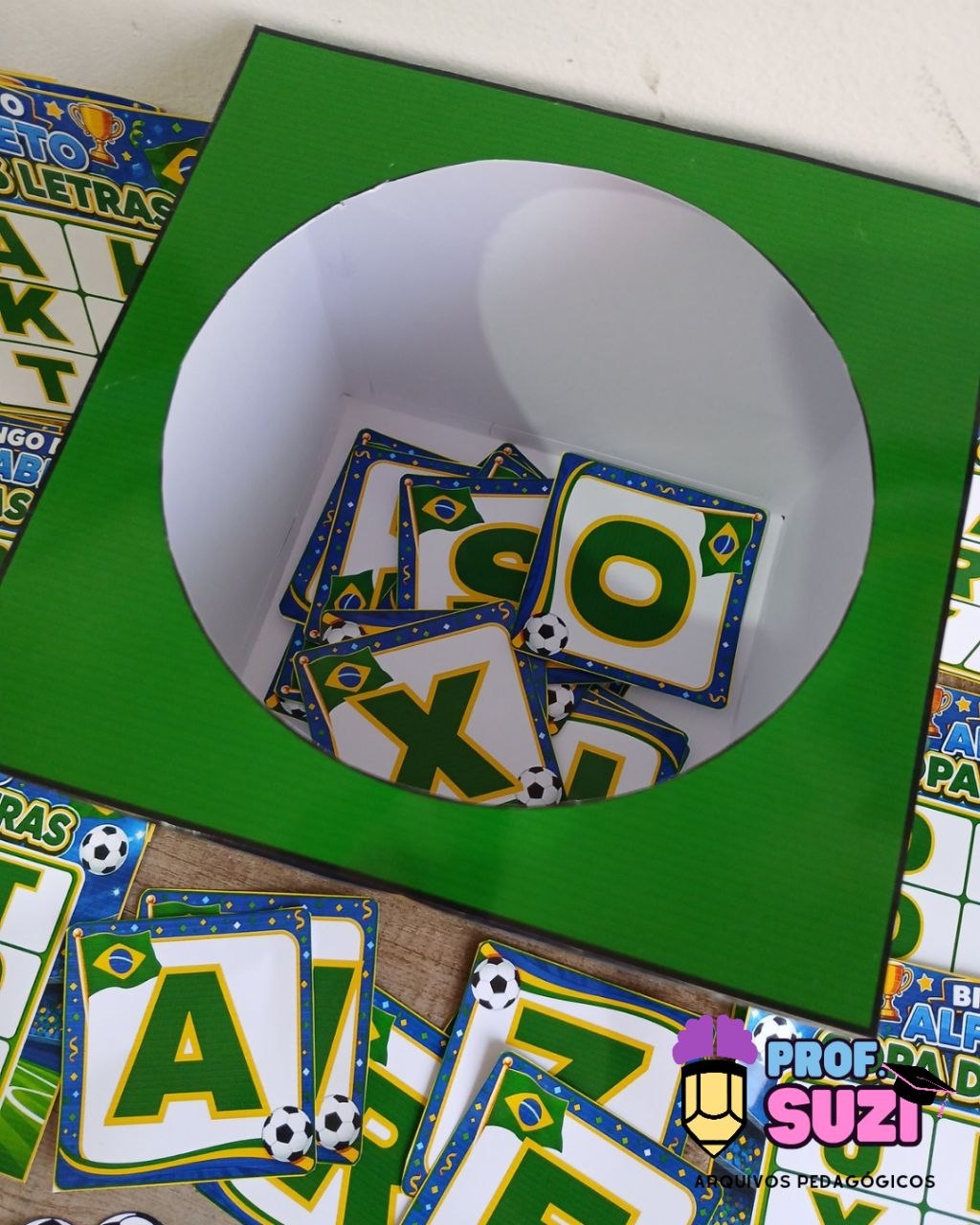 🏆⚽ BINGO DO ALFABETO – COPA DAS LETRAS ⚽🏆 - Imagem 8