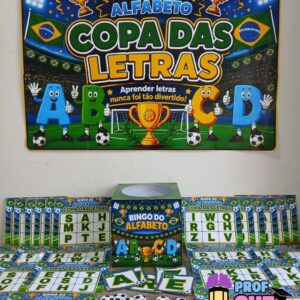 🏆⚽ BINGO DO ALFABETO – COPA DAS LETRAS ⚽🏆