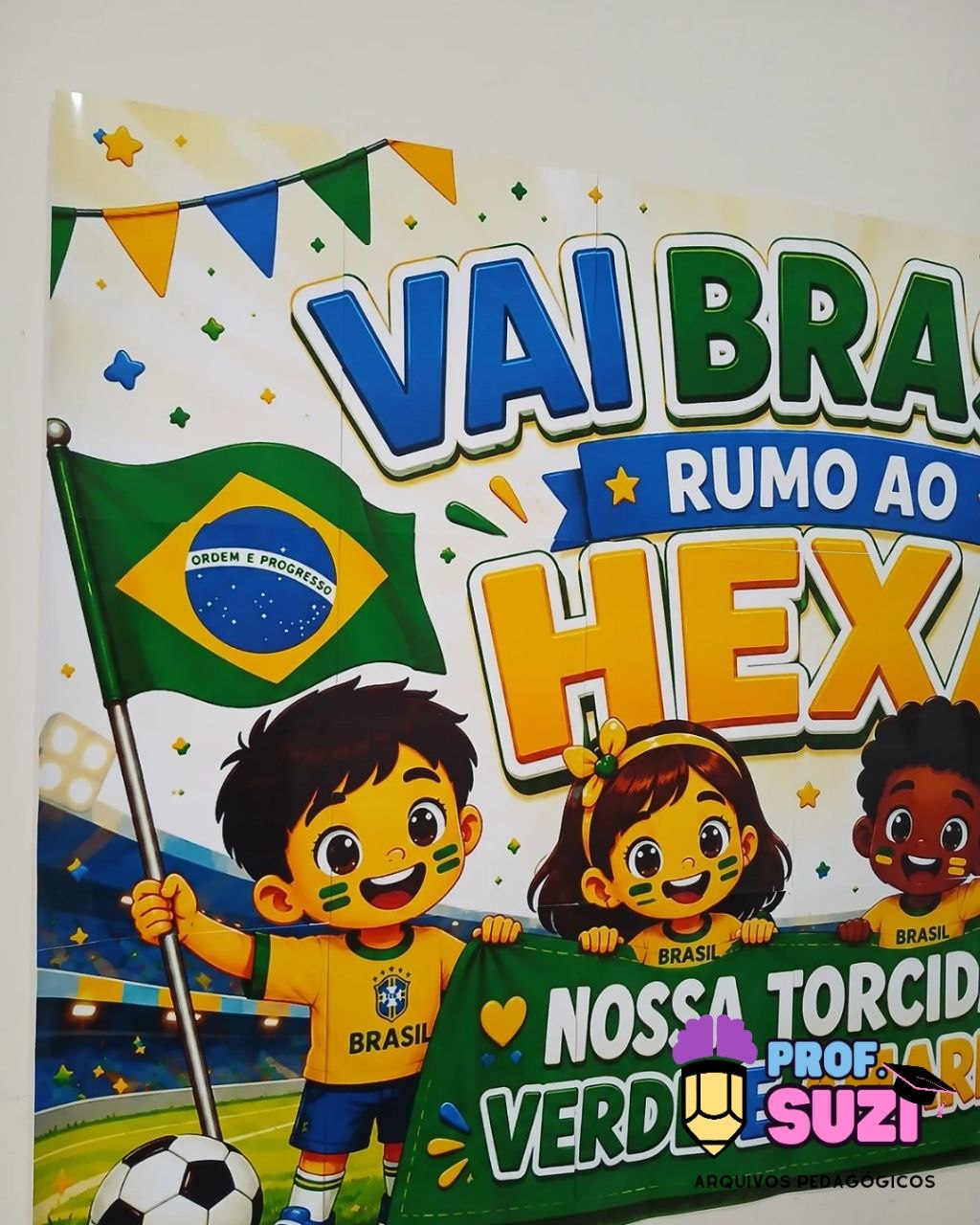 PAINEL COPA – VAI BRASIL, RUMO AO HEXA!⚽ - Imagem 2