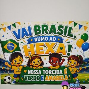 PAINEL COPA – VAI BRASIL, RUMO AO HEXA!⚽