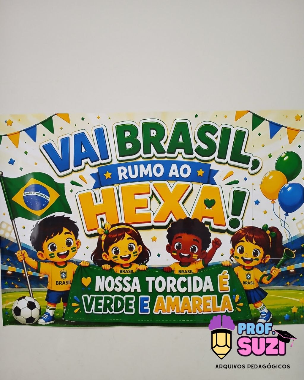 PAINEL COPA – VAI BRASIL, RUMO AO HEXA!⚽