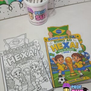 🏆⚽ LIVRO INTERATIVO COPA – RUMO AO HEXA!
