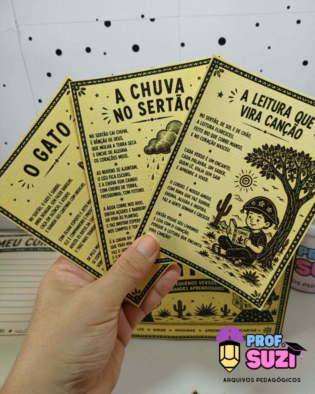 CAIXA DOS CORDÉIS PARA LEITURA 📚🌵 - Imagem 8