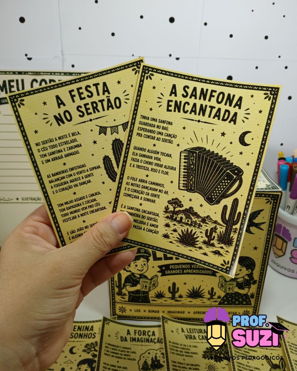 CAIXA DOS CORDÉIS PARA LEITURA 📚🌵 - Imagem 4