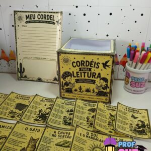 CAIXA DOS CORDÉIS PARA LEITURA 📚🌵
