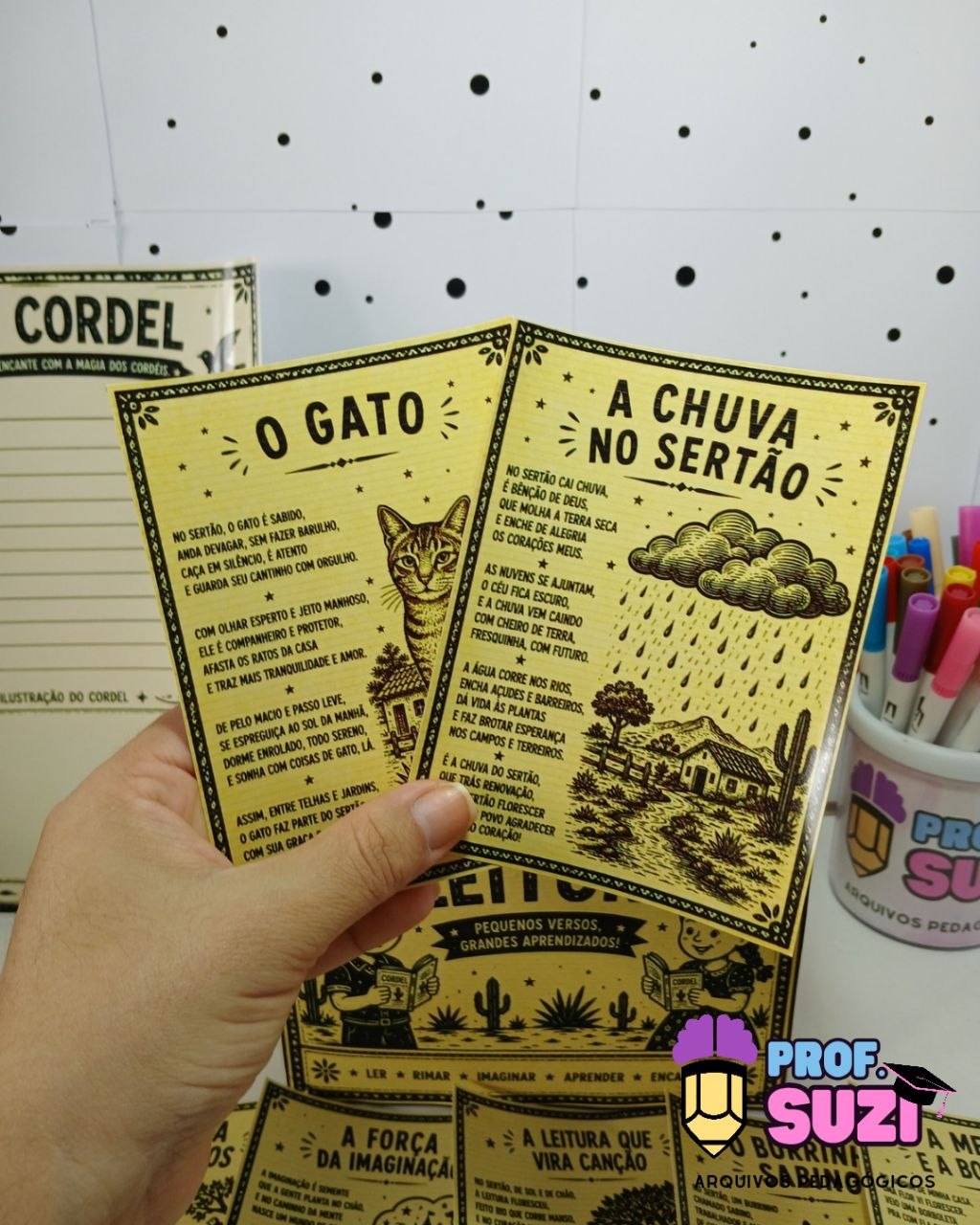 CAIXA DOS CORDÉIS PARA LEITURA 📚🌵 - Imagem 2
