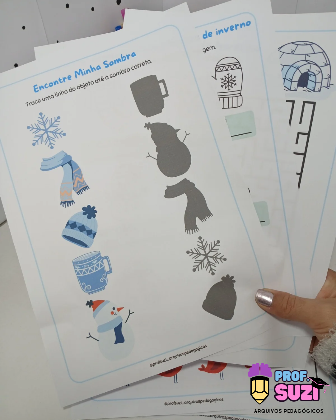 KIT ATIVIDADES DE INVERNO - Imagem 3