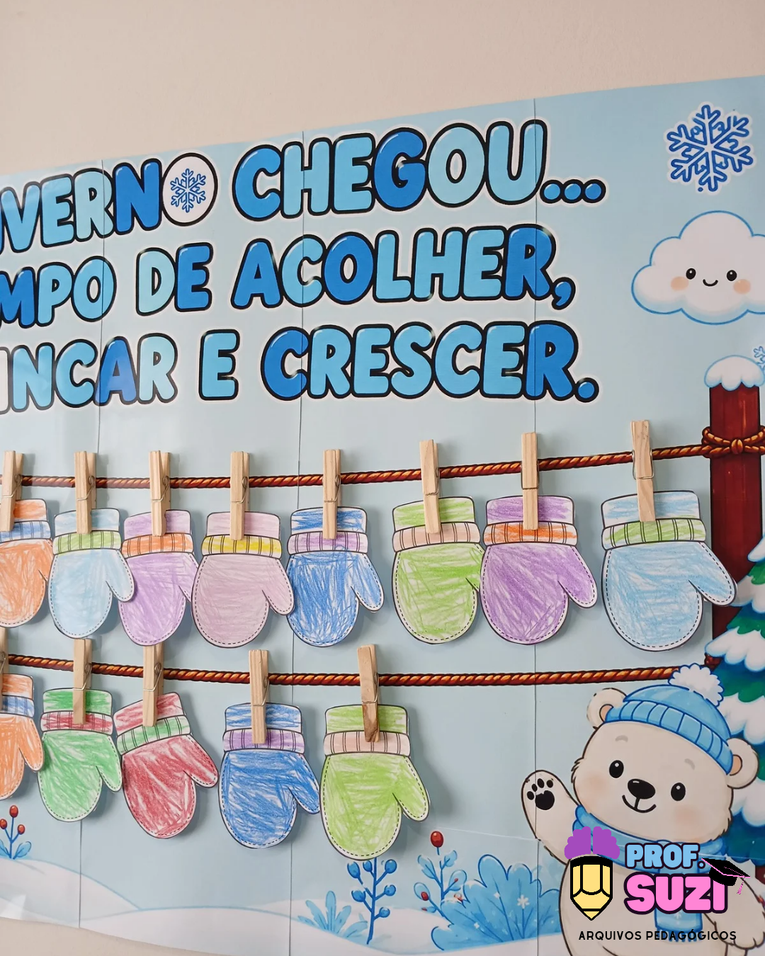 ❄️ Painel Interativo de Inverno - Imagem 4