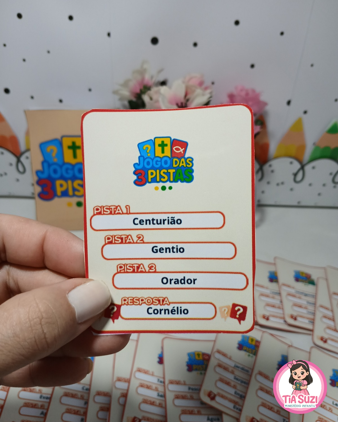 JOGO BÍBLICO DAS 3 PISTAS - Imagem 4
