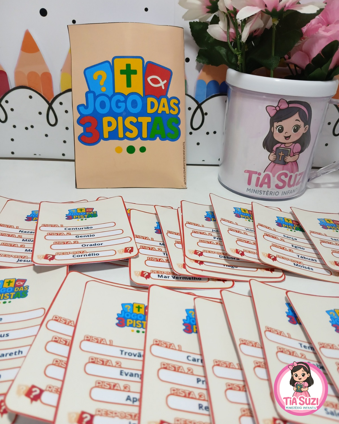 JOGO BÍBLICO DAS 3 PISTAS