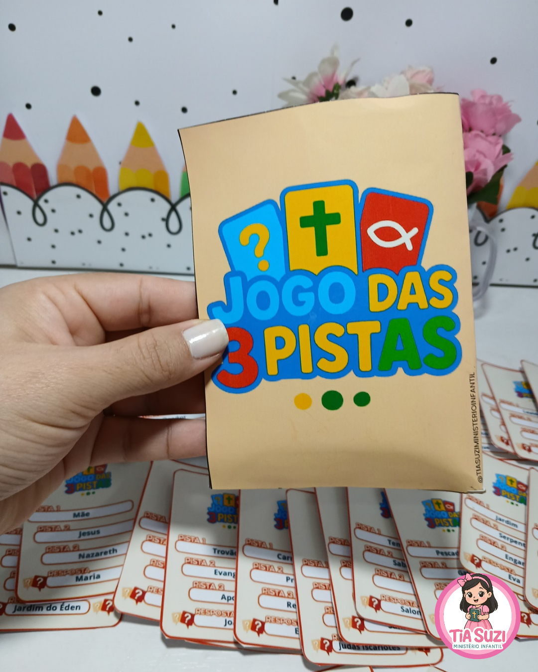 JOGO BÍBLICO DAS 3 PISTAS - Imagem 5