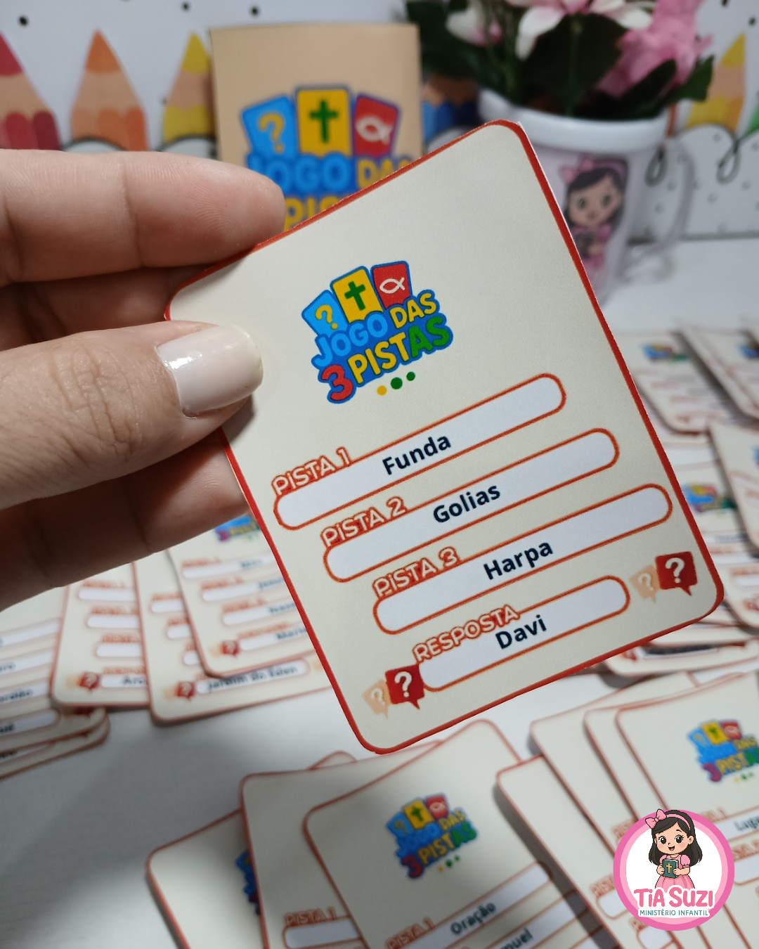 JOGO BÍBLICO DAS 3 PISTAS - Imagem 3