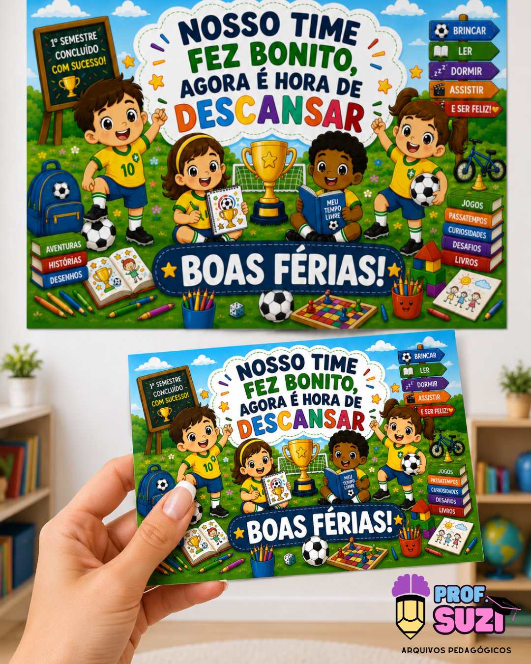 Painel Boas Férias – Nosso Time Fez Bonito! - Imagem 3