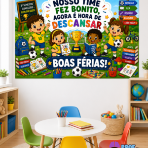 Painel Boas Férias – Nosso Time Fez Bonito!