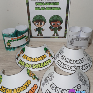 MINI KIT VISEIRAS E BINÓCULO DIA DO SOLDADO