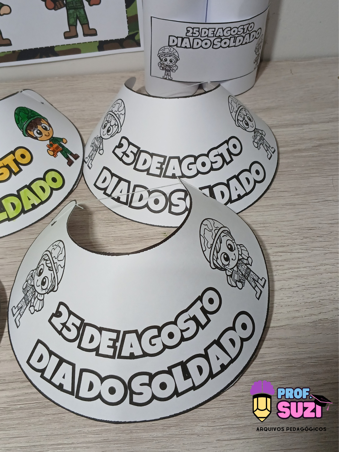 MINI KIT VISEIRAS E BINÓCULO DIA DO SOLDADO - Imagem 2