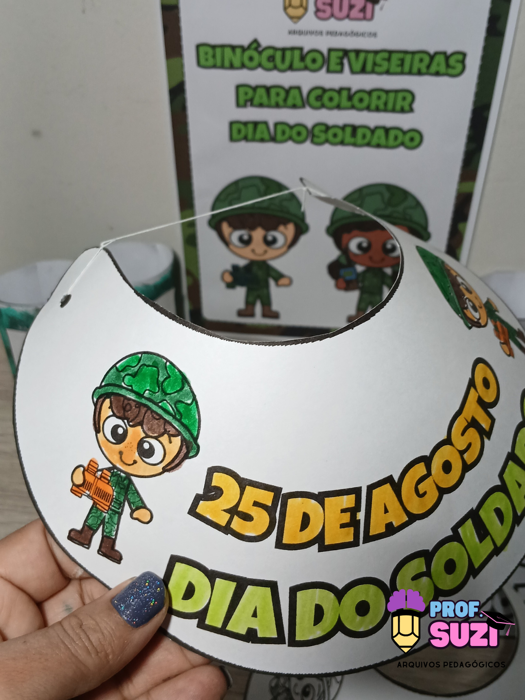 MINI KIT VISEIRAS E BINÓCULO DIA DO SOLDADO - Imagem 6