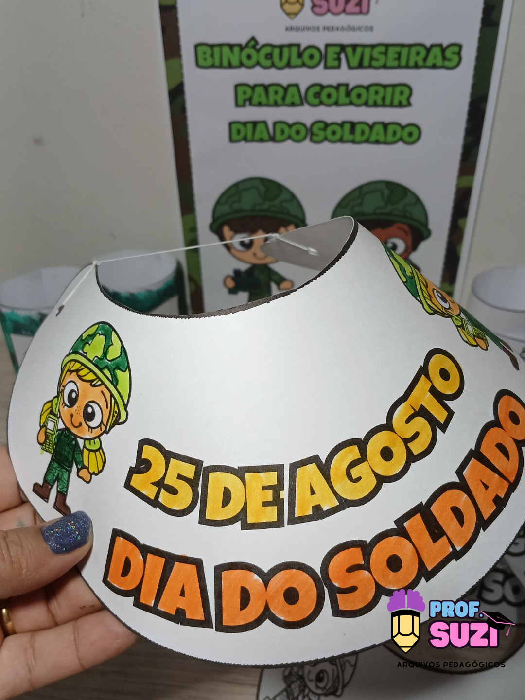MINI KIT VISEIRAS E BINÓCULO DIA DO SOLDADO - Imagem 5