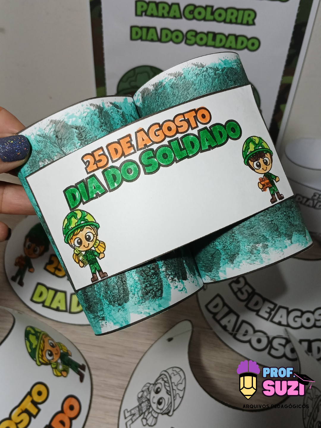 MINI KIT VISEIRAS E BINÓCULO DIA DO SOLDADO - Imagem 4