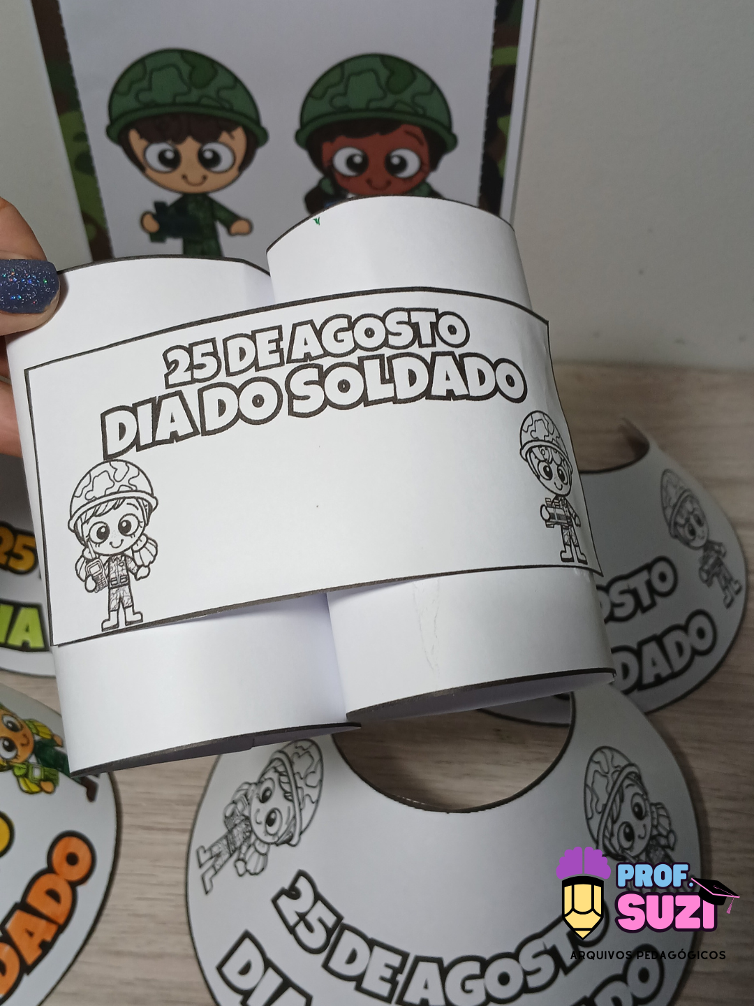 MINI KIT VISEIRAS E BINÓCULO DIA DO SOLDADO - Imagem 7