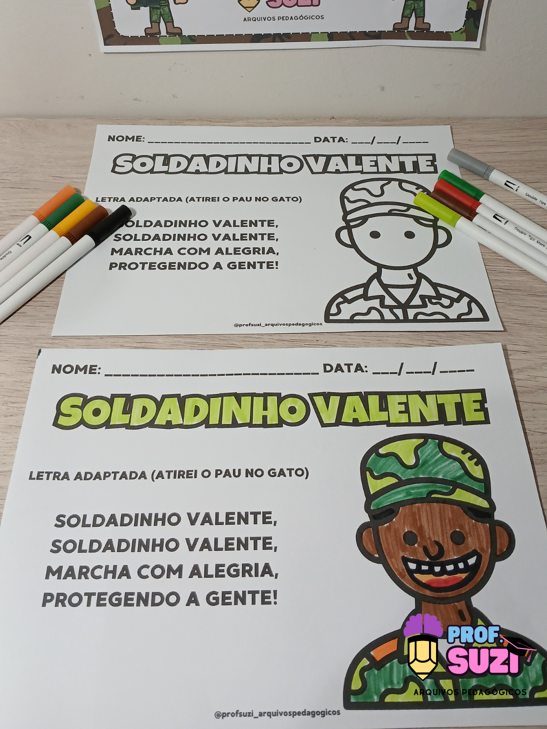 ATIVIDADES DIA DO SOLDADO - Imagem 2