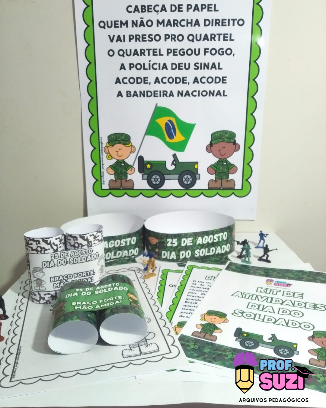 KIT DE ATIVIDADES DIA DO SOLDADO - Imagem 2