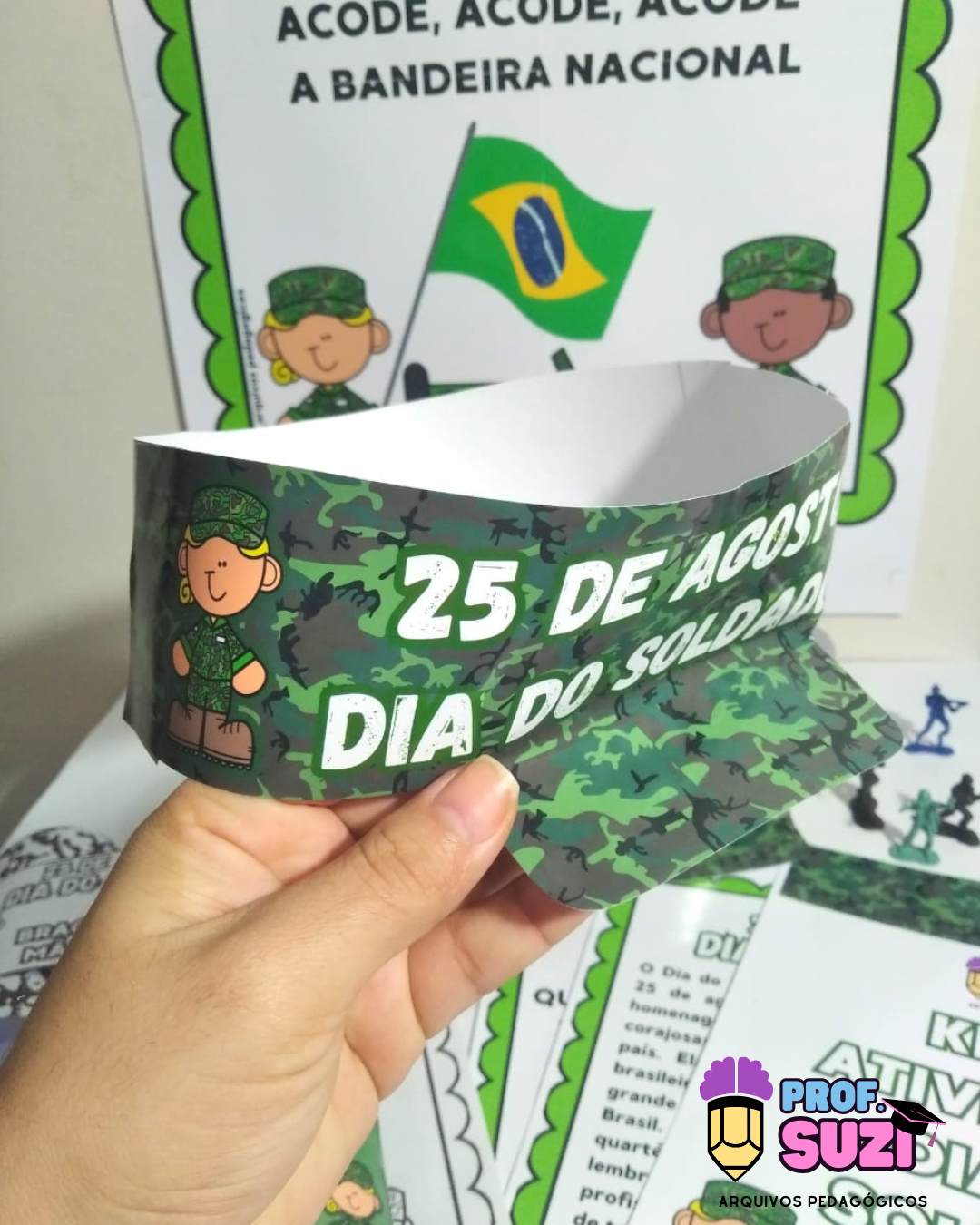 KIT DE ATIVIDADES DIA DO SOLDADO - Imagem 10