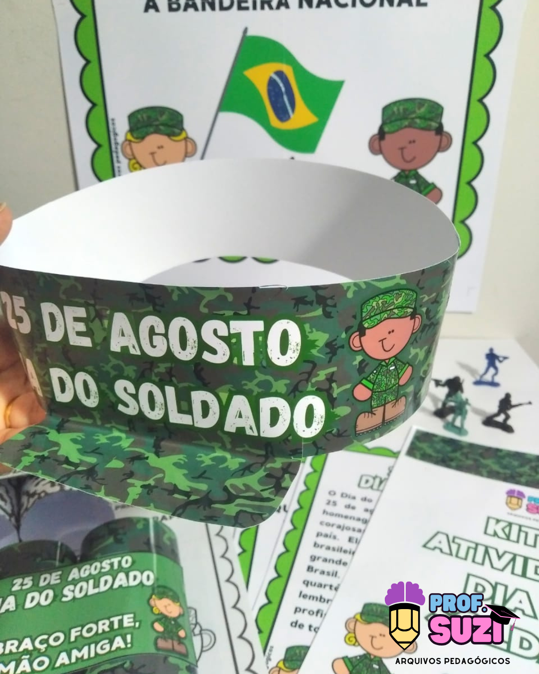 KIT DE ATIVIDADES DIA DO SOLDADO - Imagem 6