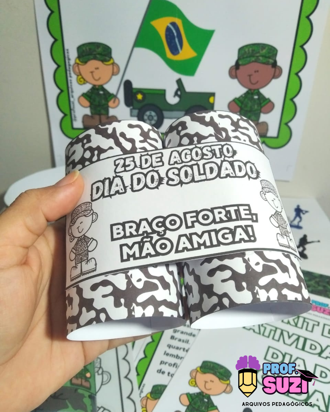 KIT DE ATIVIDADES DIA DO SOLDADO - Imagem 5