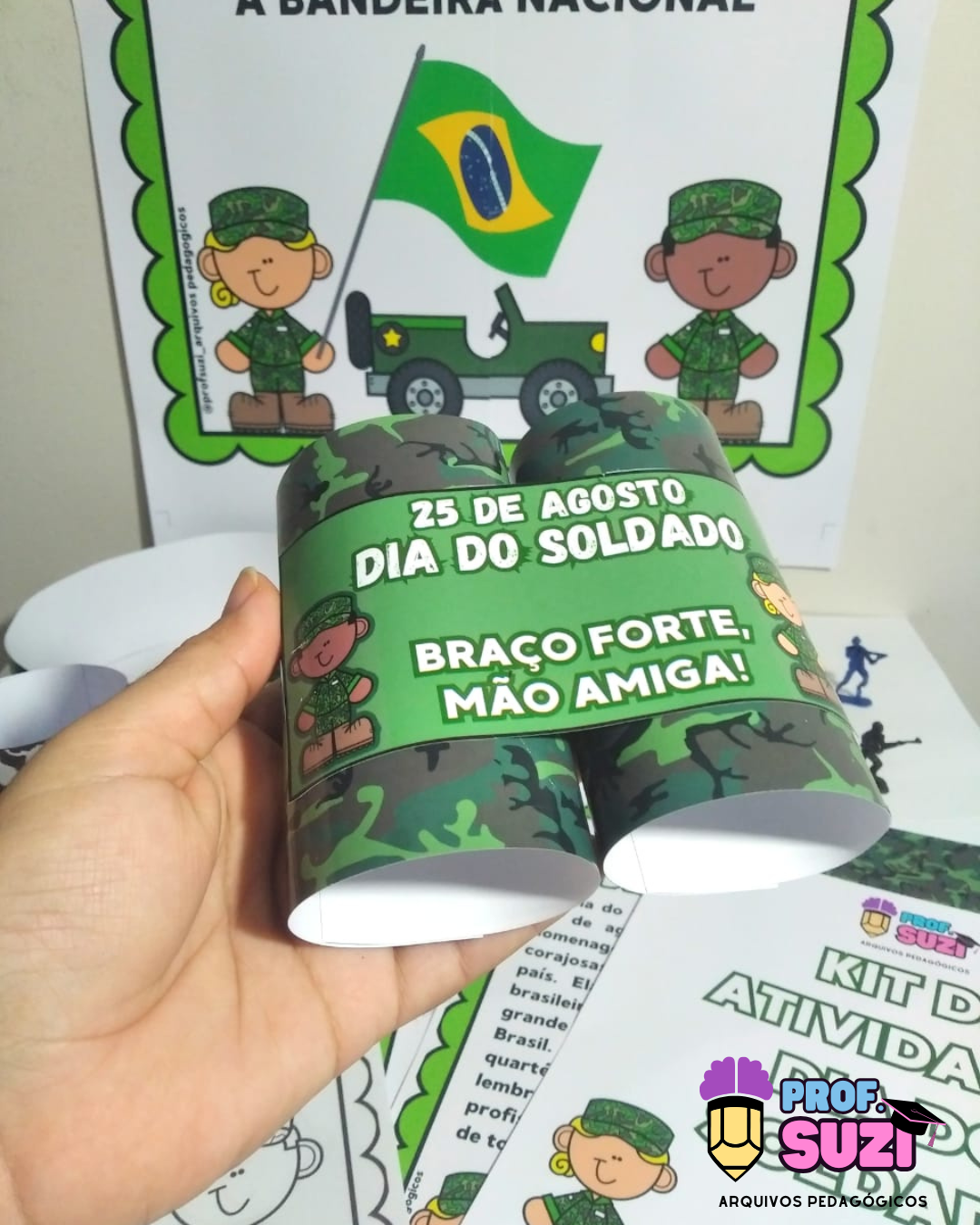 KIT DE ATIVIDADES DIA DO SOLDADO - Imagem 4