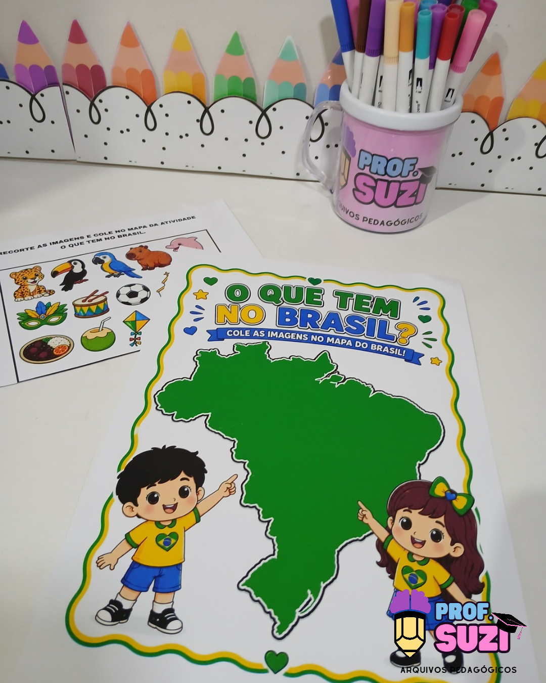 Kit Semana da Pátria Interativo - Atividades para Educação Infantil - Imagem 9