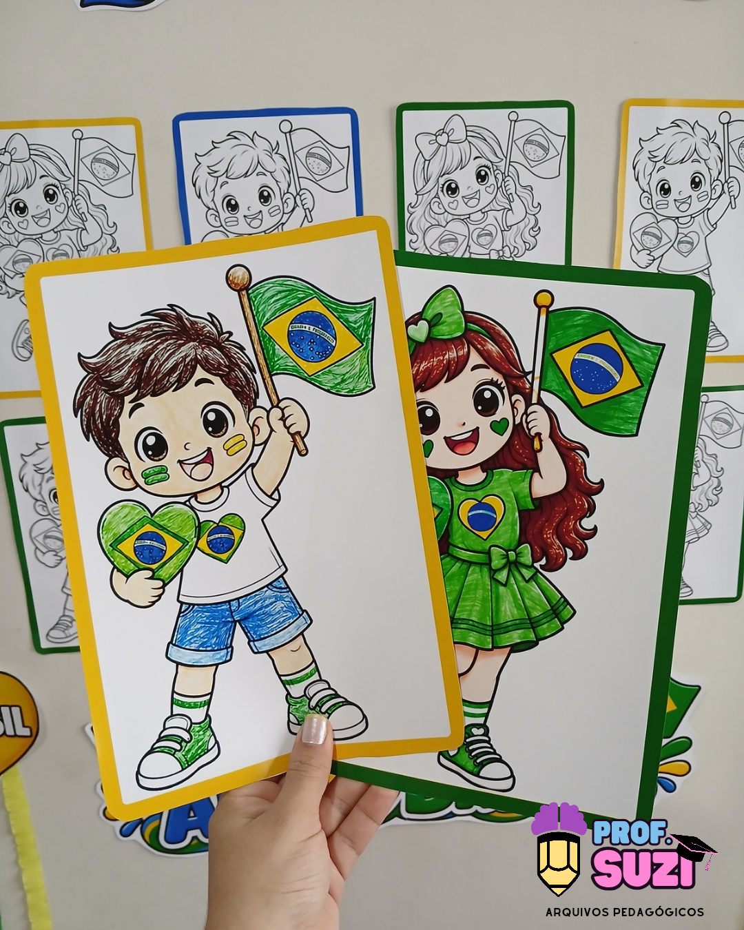 Kit Semana da Pátria Interativo - Atividades para Educação Infantil - Imagem 3